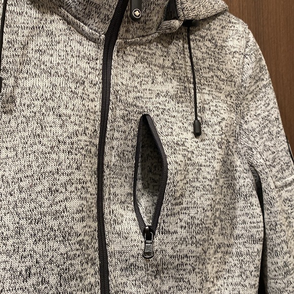 Halifax Traders HFX Performance Apparel “Anna” Heathered Knitted Full Zip Jacket - Picture 5 of 17